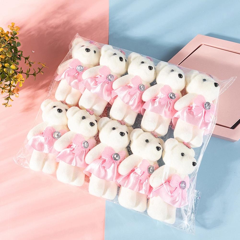 Candle Shop - 10pcs/Bag Bouquet Bear Ice Cream Diamond