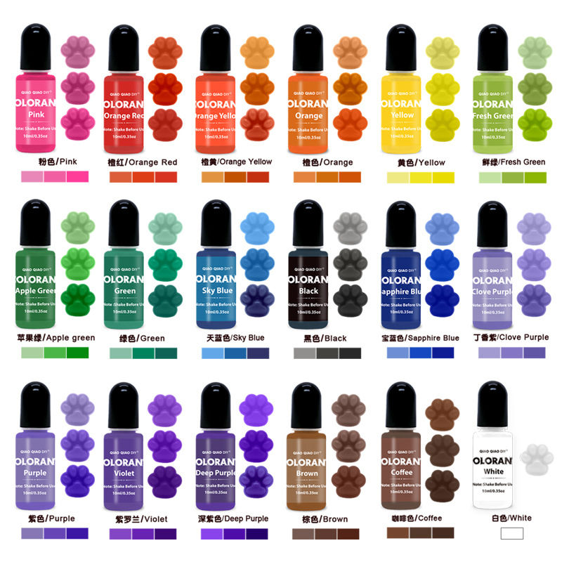Candle Supplies Shop - 20 Colors Candle Dyes Wax Candles