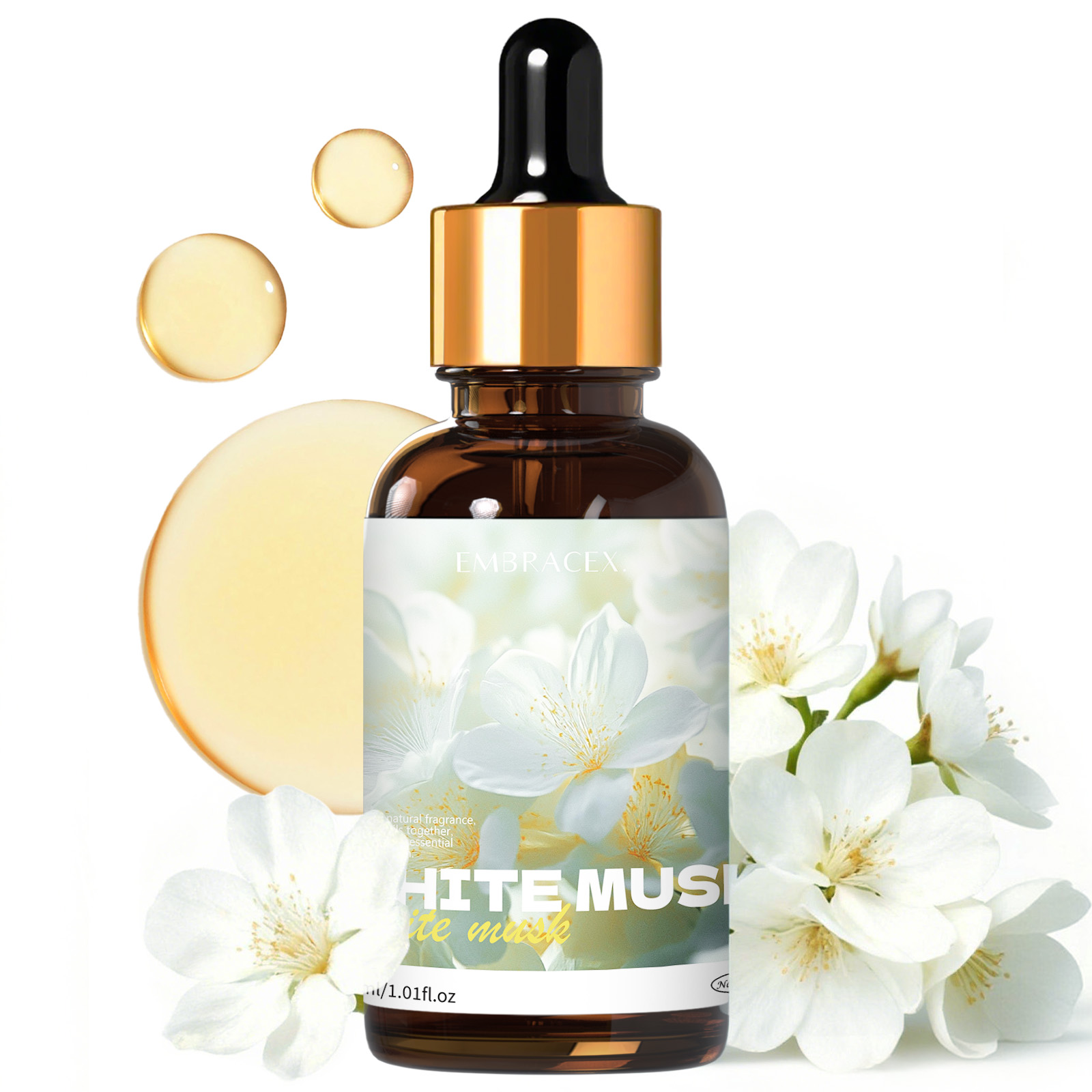 Candle Oil Supplies - 30ml White Musk Essential Oil Car