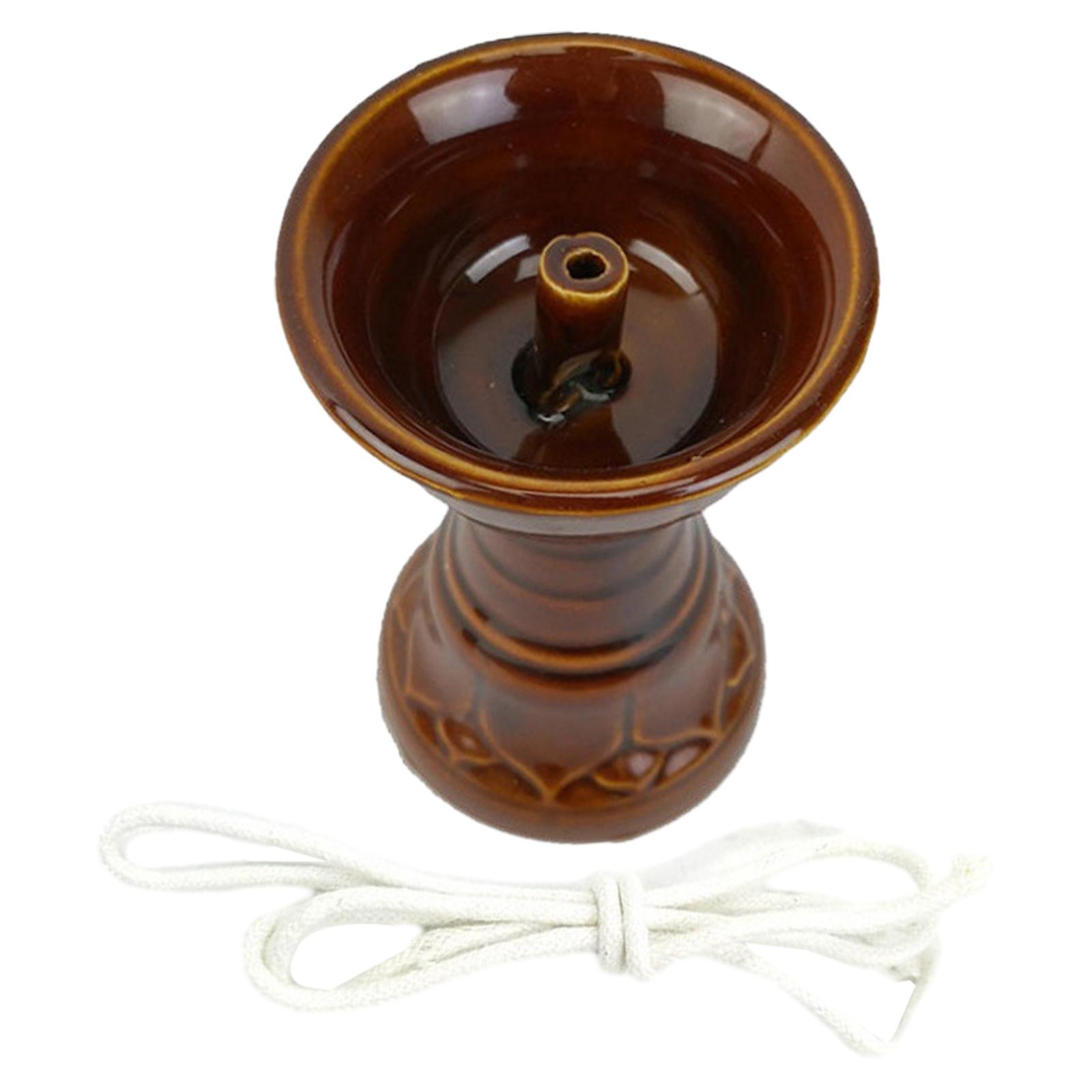 Butter Lamp Holder Oil Candle  - Candle Oil Supplies ulasan dan harga