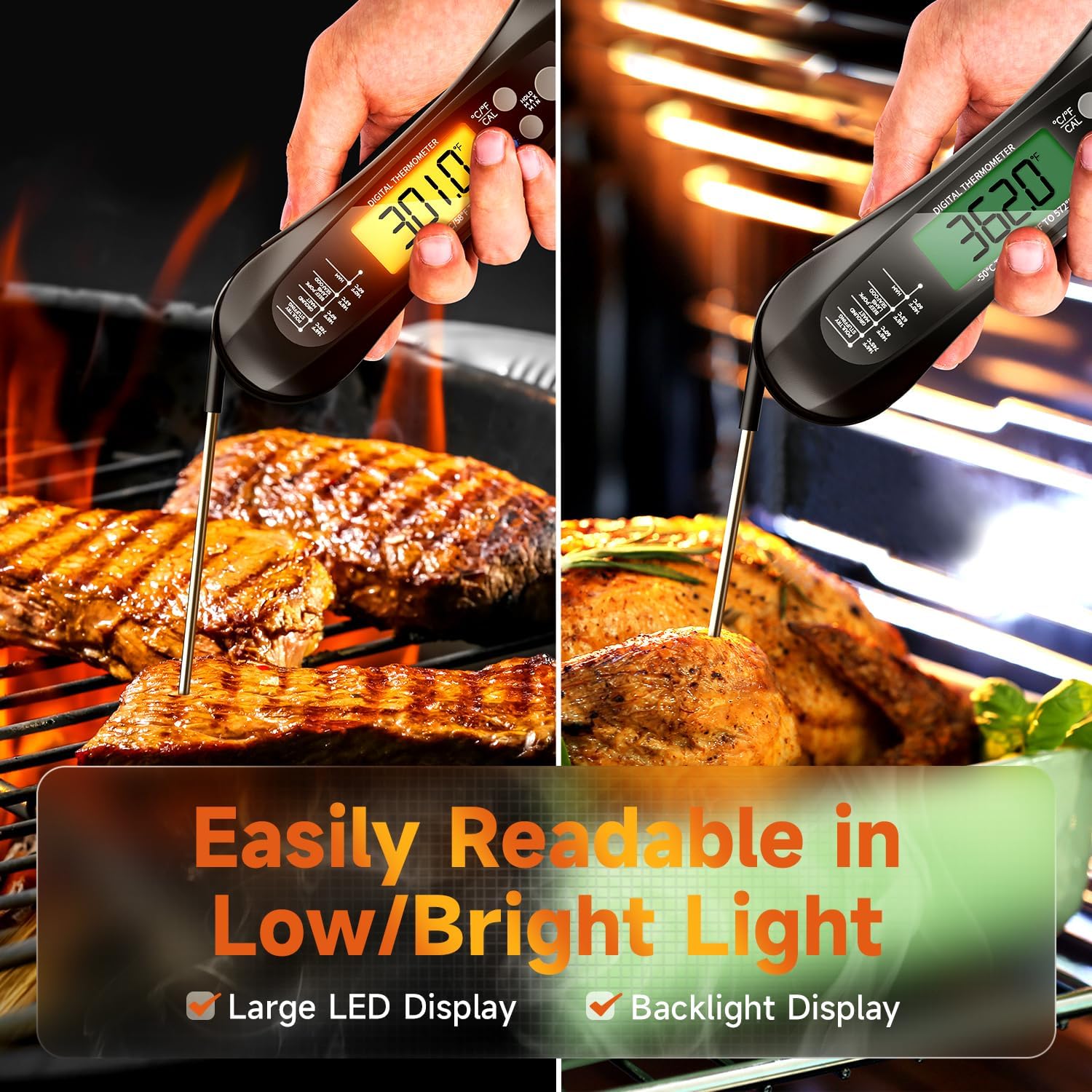 Digital Meat Thermometer Water - Candle Shop ulasan dan harga