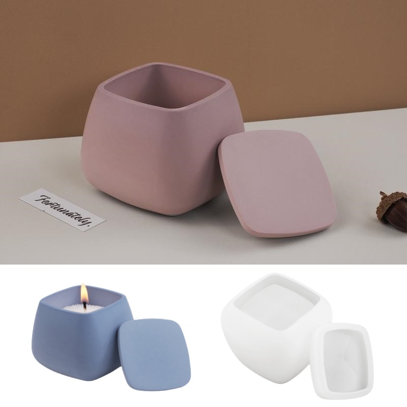 1set Square Storage Box UV Res - Candle Making Supplies Online ulasan dan harga