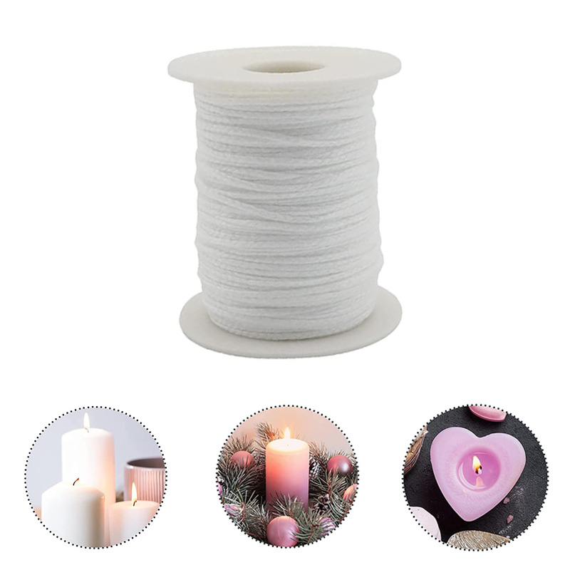 1 Roll 61m Cotton Braid Candle - Candle Oil Supplies ulasan dan harga