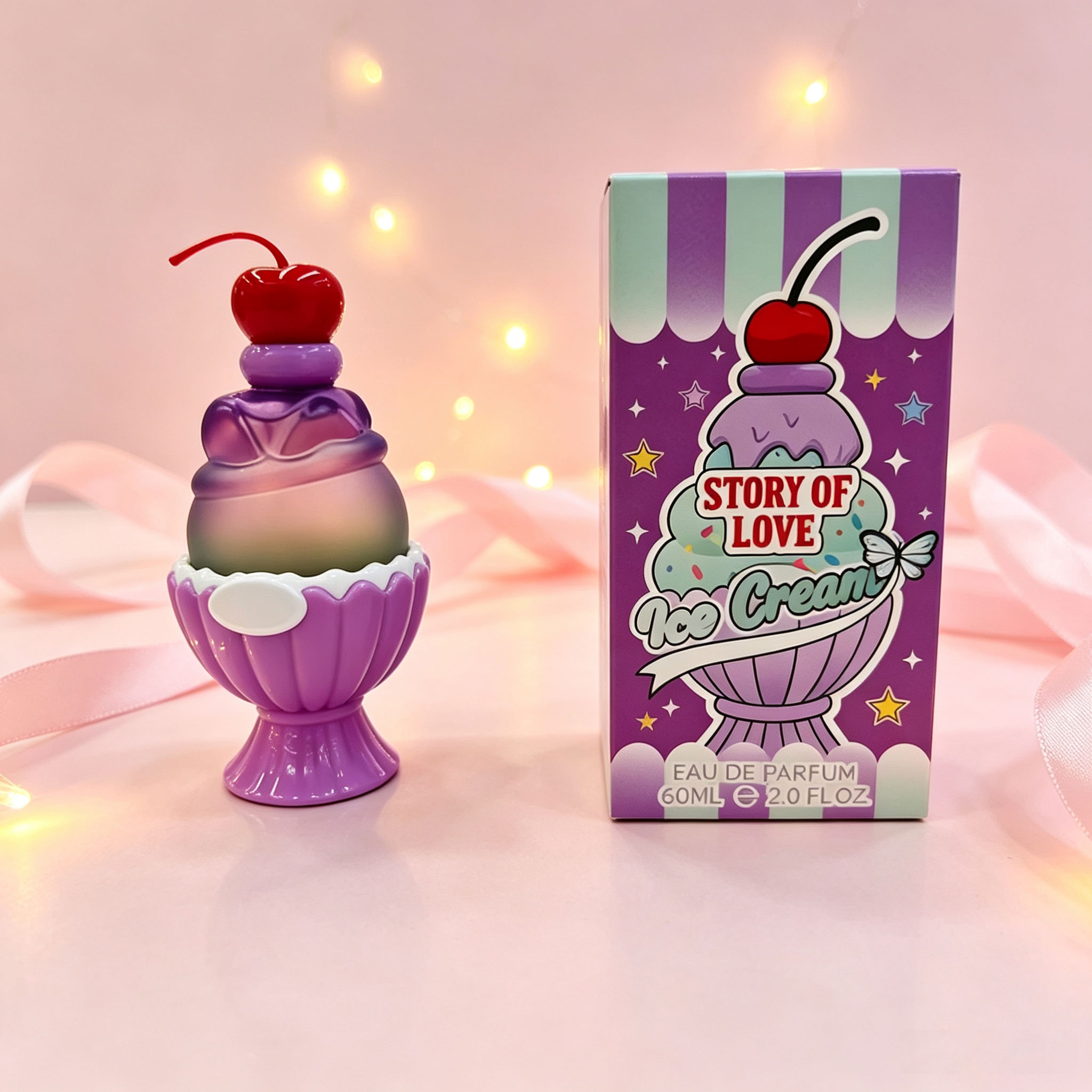 Cute Ice Cream Shaped Eau De P - Candle Shop ulasan dan harga