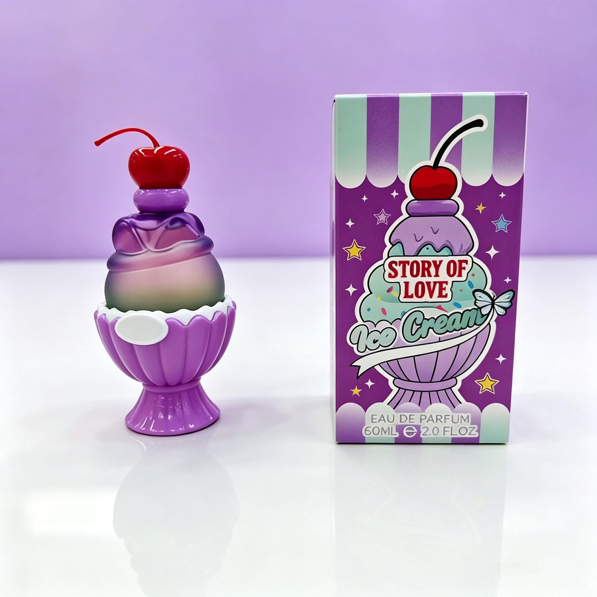 Cute Ice Cream Shaped Eau De P - Candle Shop ulasan dan harga