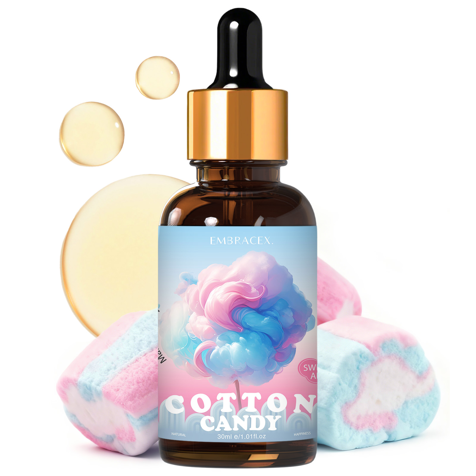 30ml Cotton Candy Essential Oi - Candle Oil Supplies ulasan dan harga