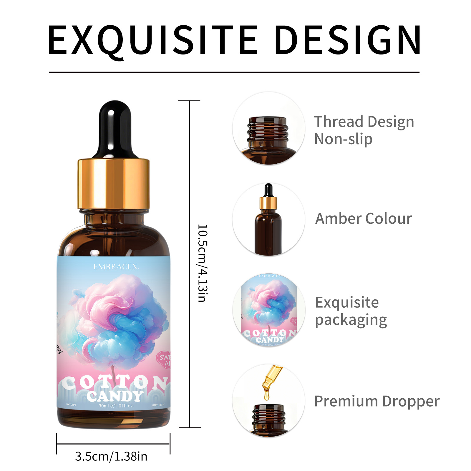 30ml Cotton Candy Essential Oi - Candle Oil Supplies ulasan dan harga