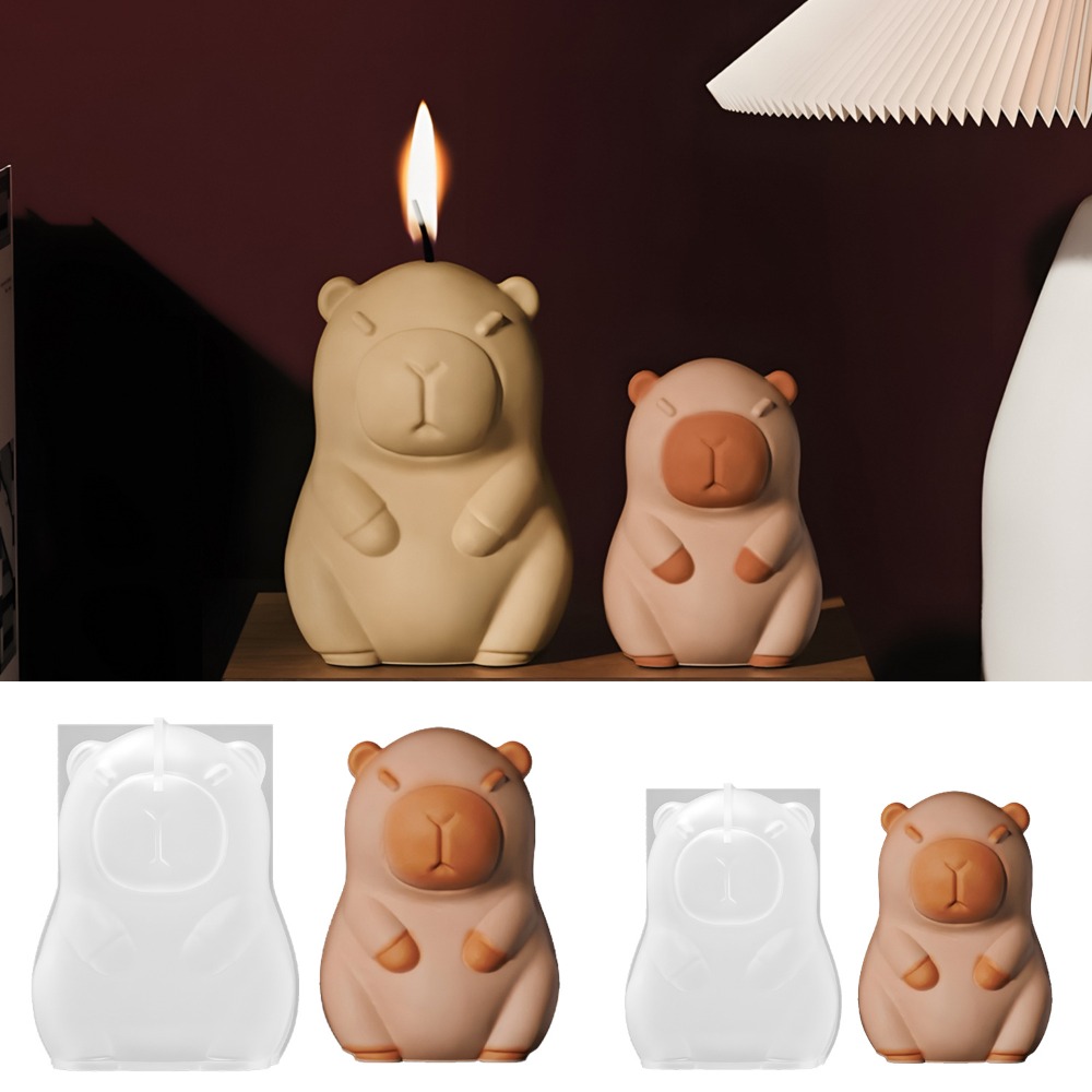 Standing Capybara Scent Candle - Candle Supplies Shop ulasan dan harga