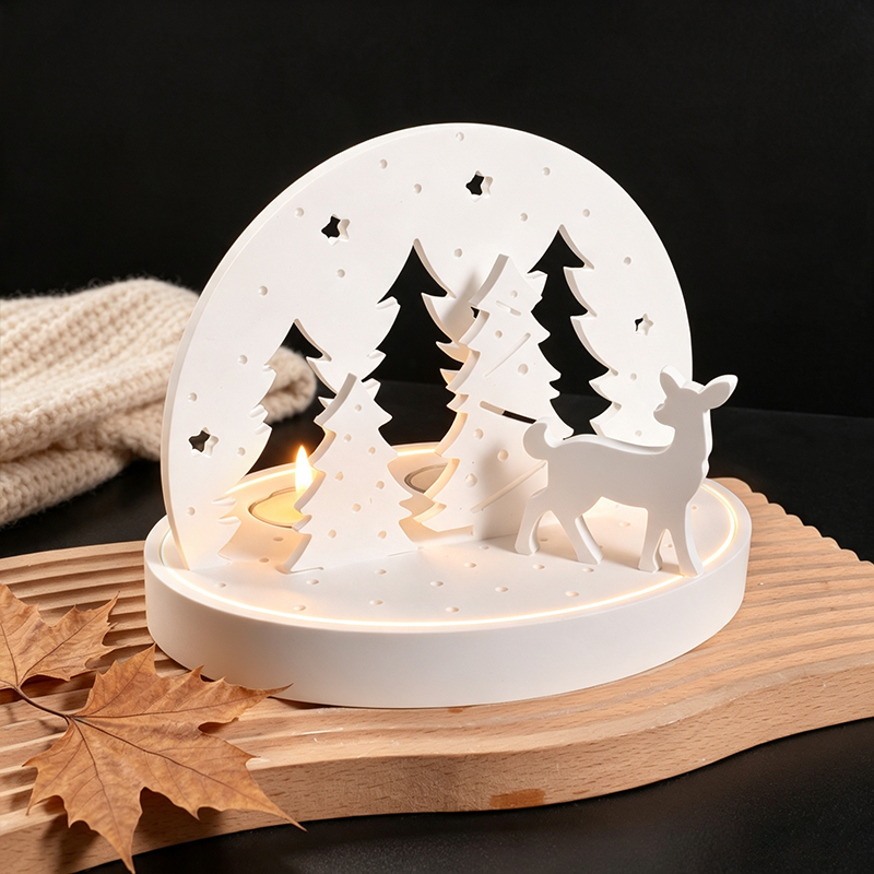 Christmas Elk Tealight Candle  - Candle Making Supplies Online ulasan dan harga