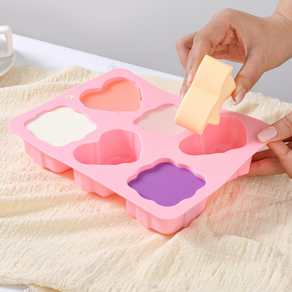Square Heart Shape Silicone Mo - Candle Making Supplies Online ulasan dan harga