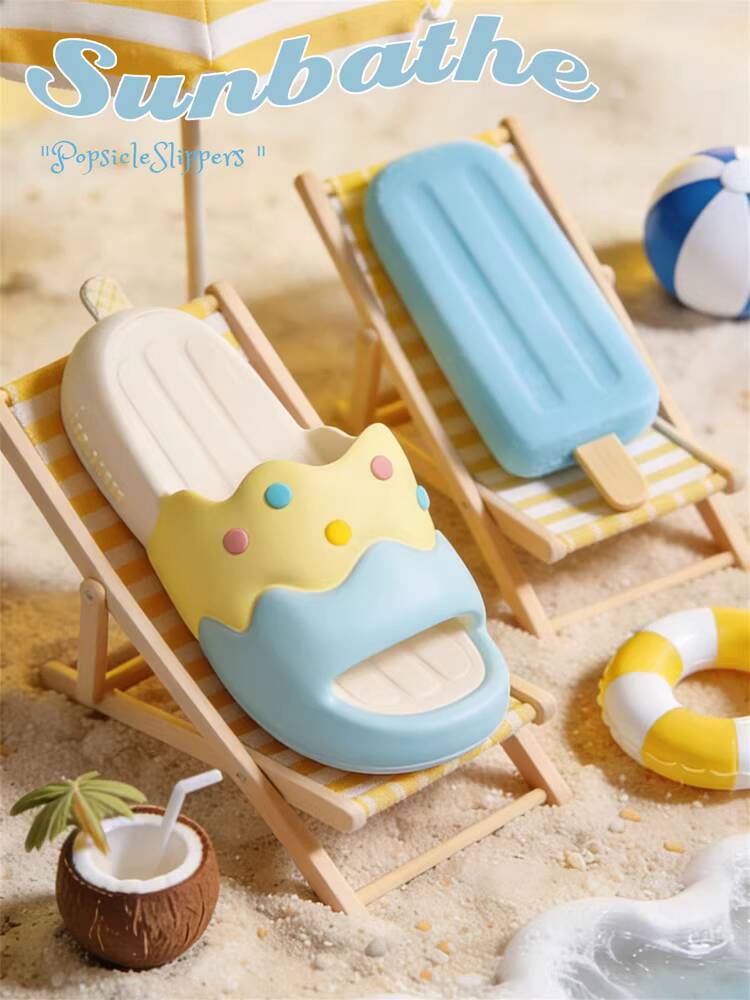 Women's Summer Slipper Cute Ic - Candle Shop ulasan dan harga