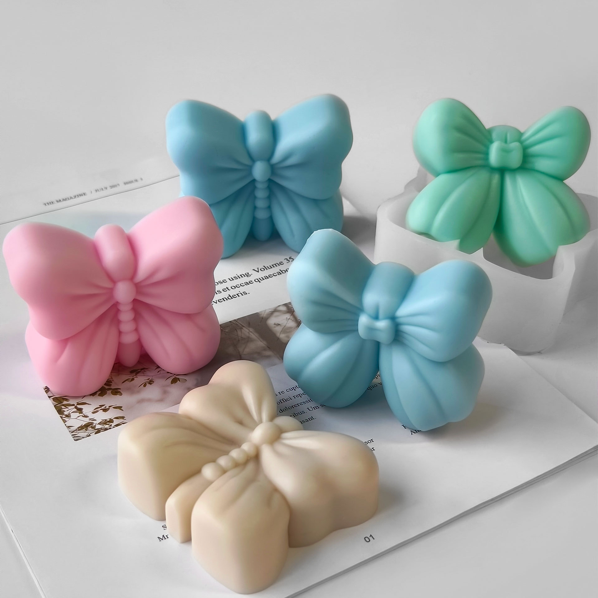 Butterfly Aroma Candle Plaster - Candle Supplies Shop ulasan dan harga