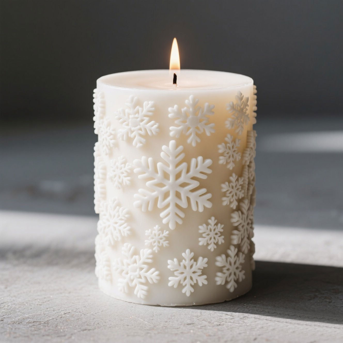 3D Relief Cylinder Christmas S - Candle Supplies Shop ulasan dan harga