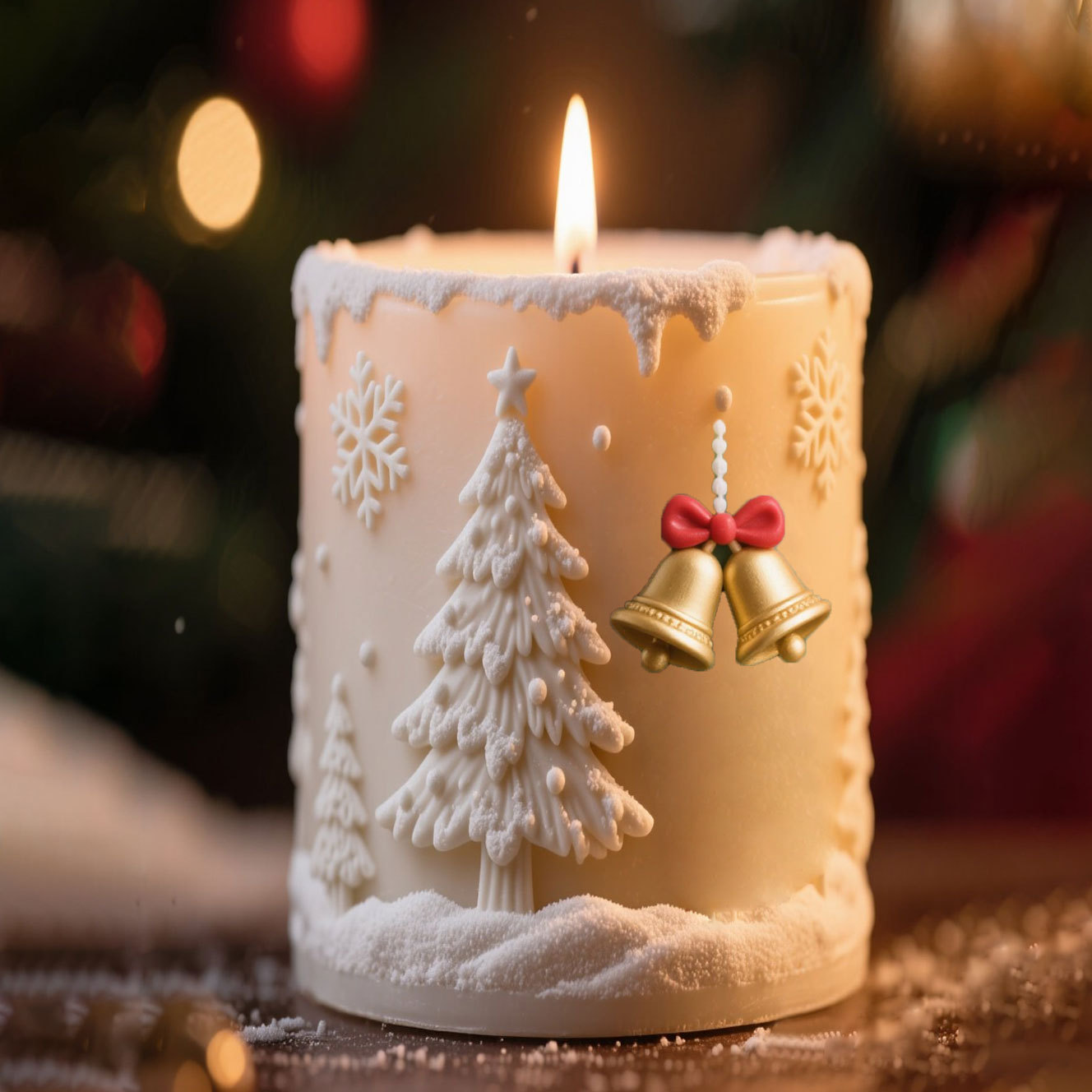 3D Relief Cylinder Christmas S - Candle Supplies Shop ulasan dan harga