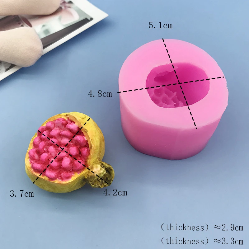 DIY 3d Fruit Series Silicone M - Candle Supplies Shop ulasan dan harga
