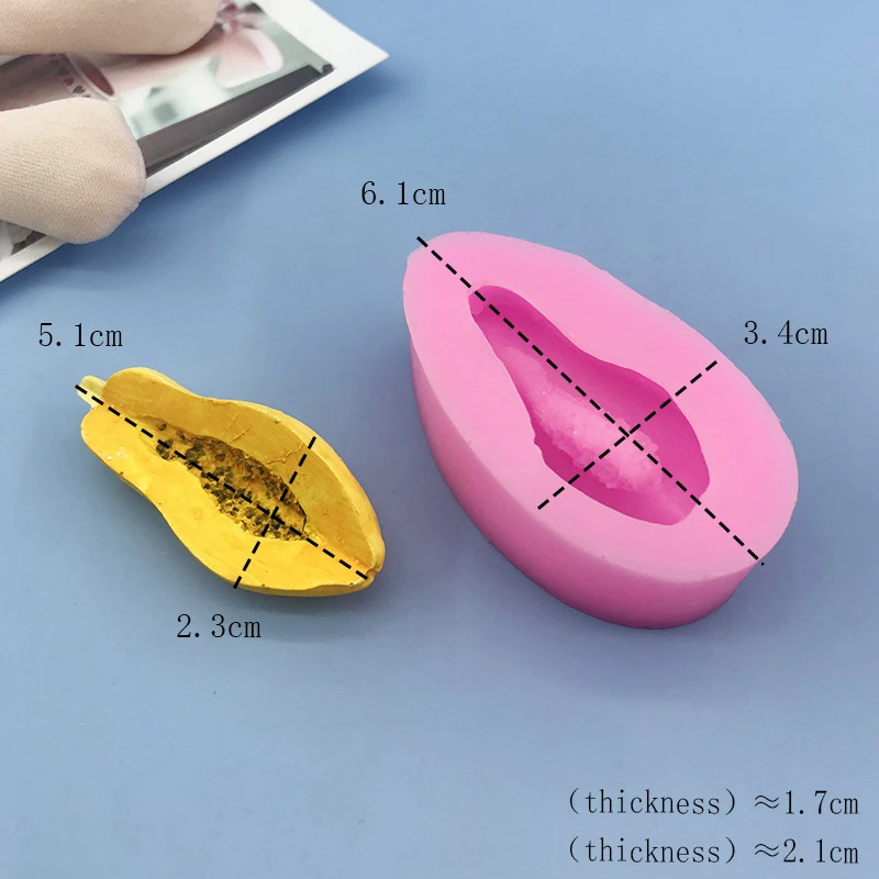 DIY 3d Fruit Series Silicone M - Candle Supplies Shop ulasan dan harga