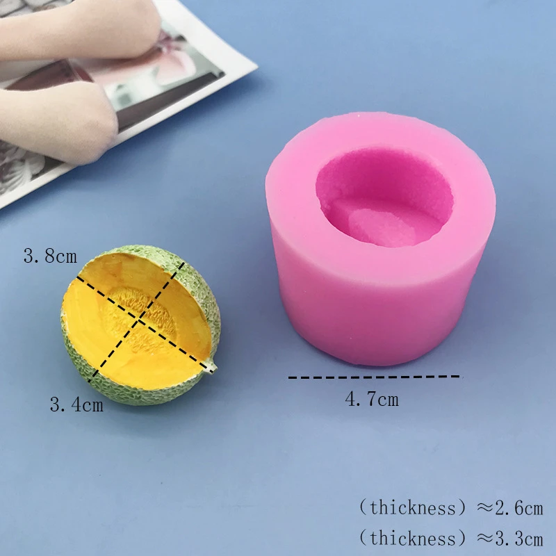 DIY 3d Fruit Series Silicone M - Candle Supplies Shop ulasan dan harga