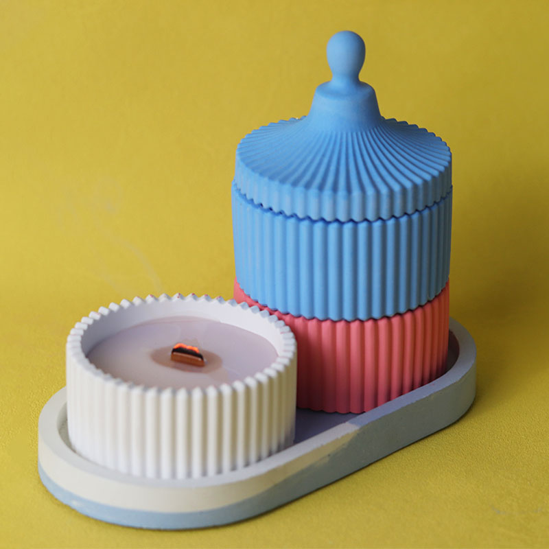 Concrete Candle Jar Silicone M - Candle Making Supplies Jars ulasan dan harga