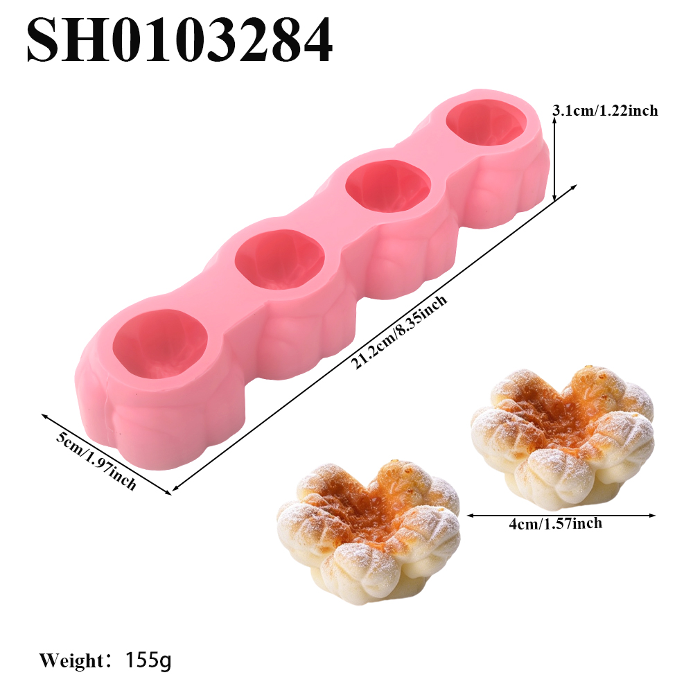 1 or 4-Cell Popcorn Design Foo - Candle Making Supplies Online ulasan dan harga