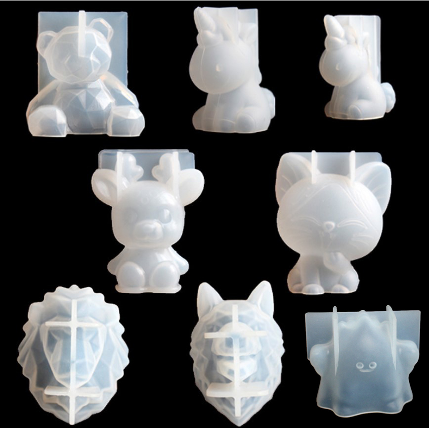 Transparent Unicorn Silicone E - Candle Making Supplies Online ulasan dan harga
