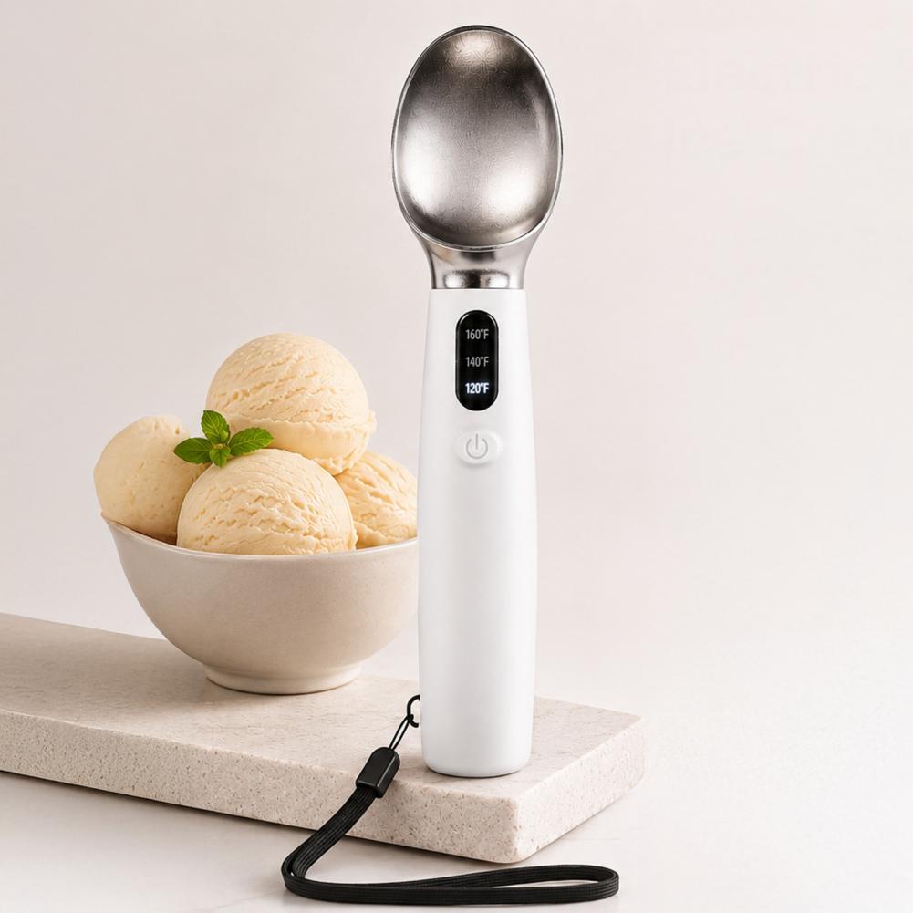 Heated Ice Cream Scoop Recharg - Candle Shop ulasan dan harga