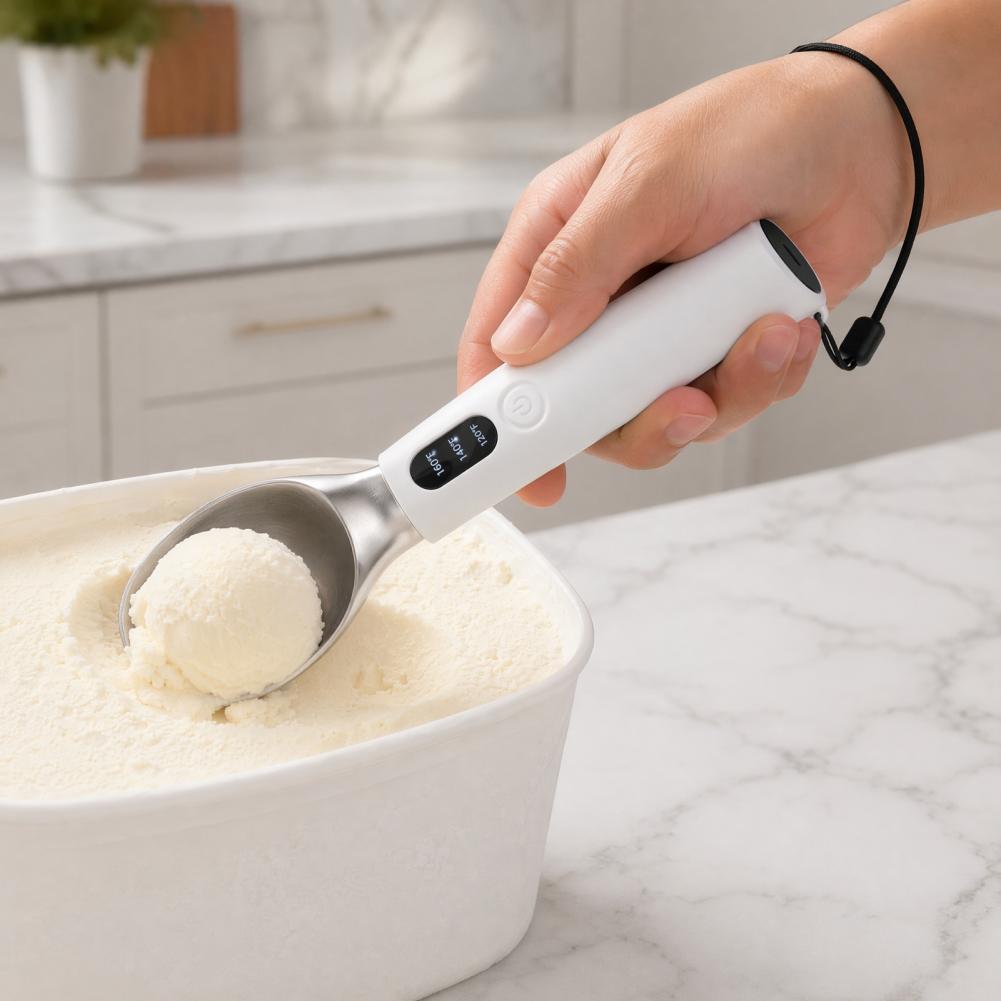 Heated Ice Cream Scoop Recharg - Candle Shop ulasan dan harga