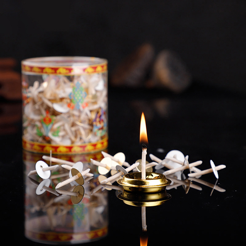 200Pcs/Box Oil Lamp Wick Makin - Candle Oil Supplies ulasan dan harga