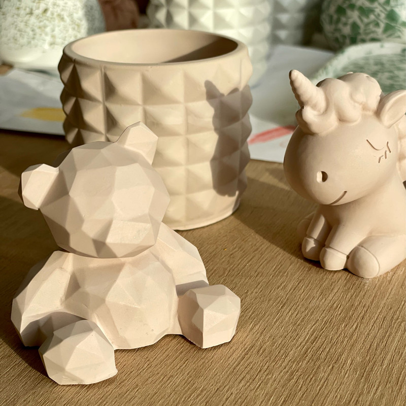 3D Stereo Bear Silicone Mold D - Candle Supplies Shop ulasan dan harga
