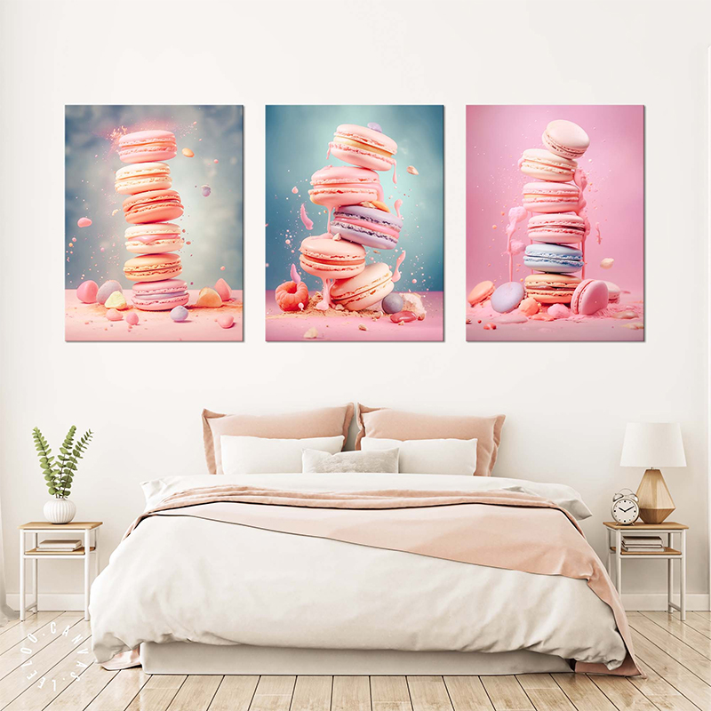 Unframe Pink Food Ice Cream Ma - Candle Shop ulasan dan harga