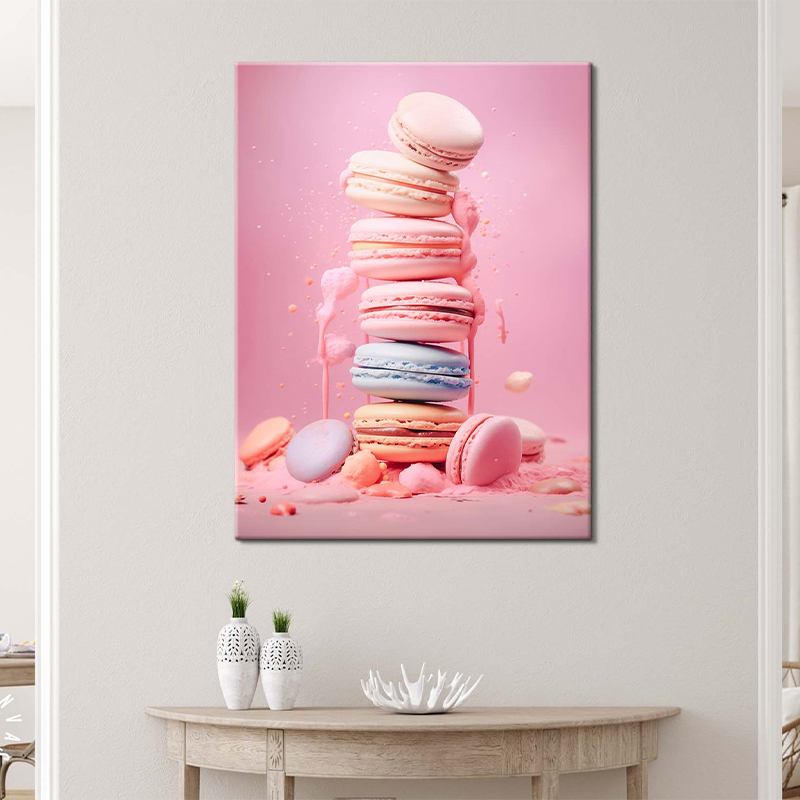 Unframe Pink Food Ice Cream Ma - Candle Shop ulasan dan harga