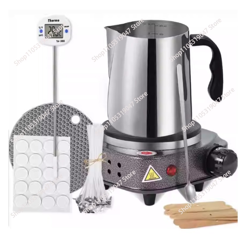 Full Candle Making Set: Hot Pl - Wax Melting Pot ulasan dan harga