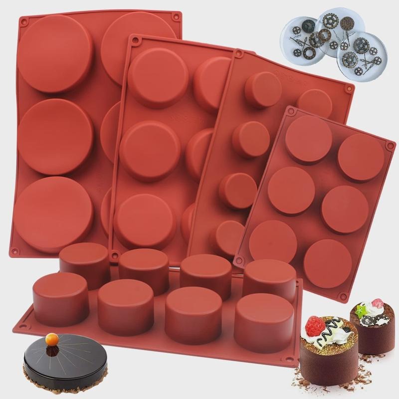 Round Silicone Soap Mold DIY H - Candle Making Supplies Online ulasan dan harga
