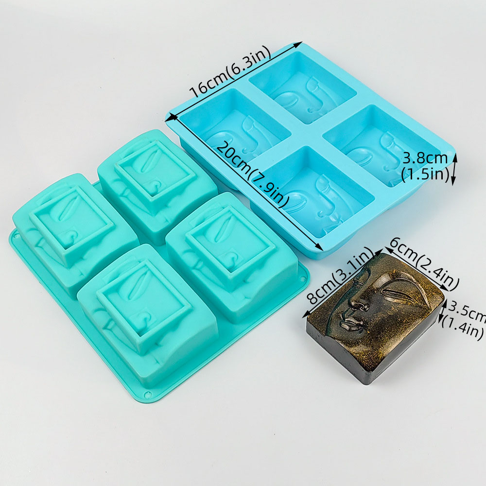 4 Holes Buddha Portrait Soap M - Candle Supplies Shop ulasan dan harga