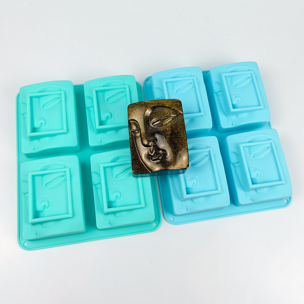 4 Holes Buddha Portrait Soap M - Candle Supplies Shop ulasan dan harga