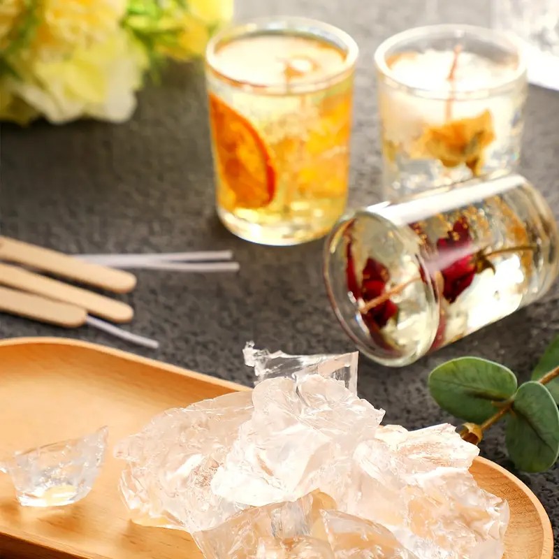 Transparent Crystal Wax, Jelly - Candle Supplies Shop ulasan dan harga